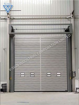 শিল্প বৈদ্যুতিক রোলার শাটার দরজা